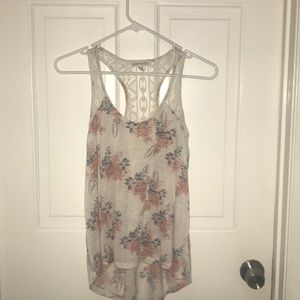 Aeropostale Floral Tank Top (XS)